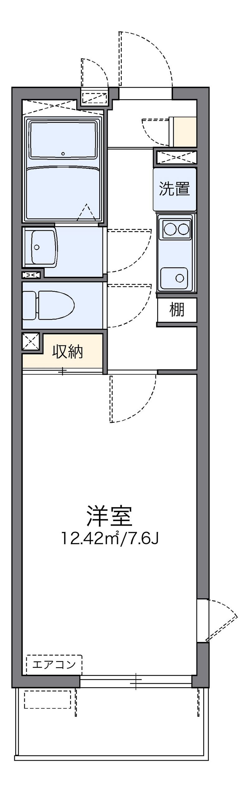 LEONEXT Hello Kita Urawa Floor plan
