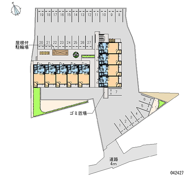 レオネクスト恵 月極駐車場