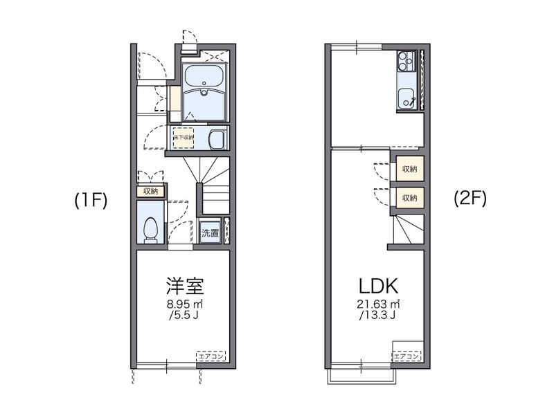 レオネクスト倉富 間取図