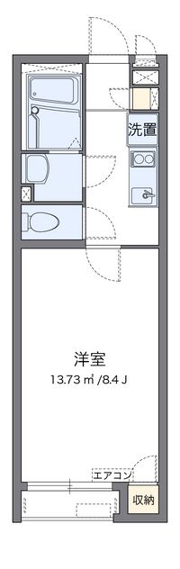 クレイノぐれいす 間取り図