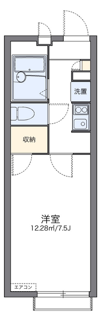 レオパレス神宮の杜 間取り図