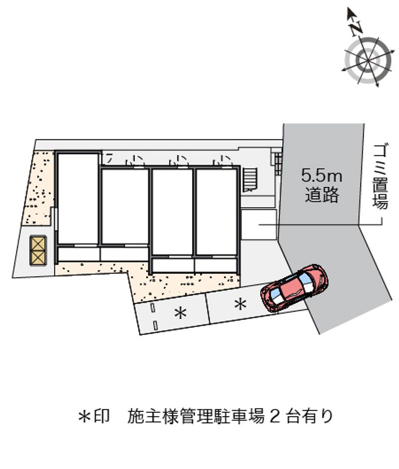 クレイノ錦 配置図