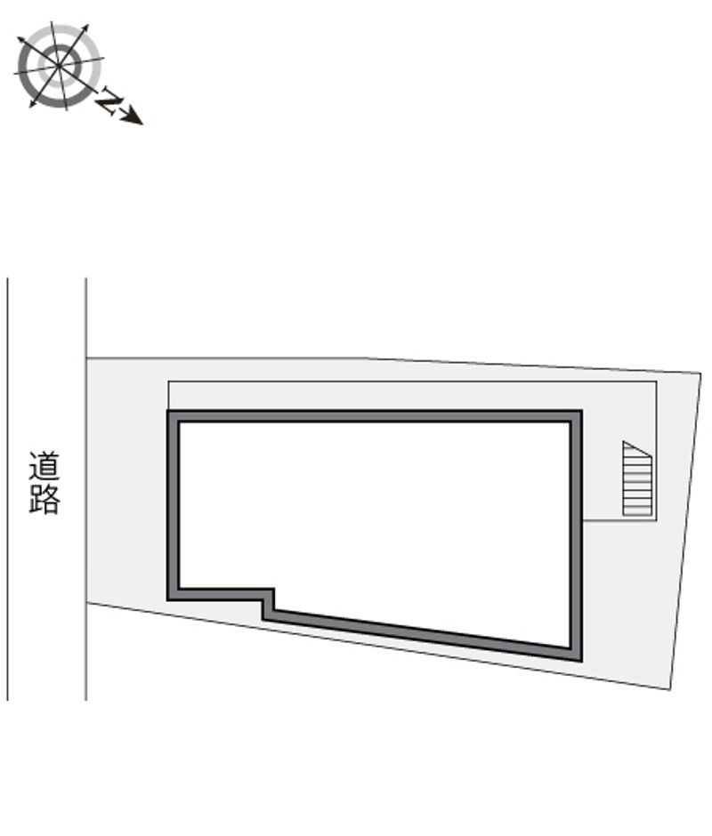 レオパレスナンナン 配置図