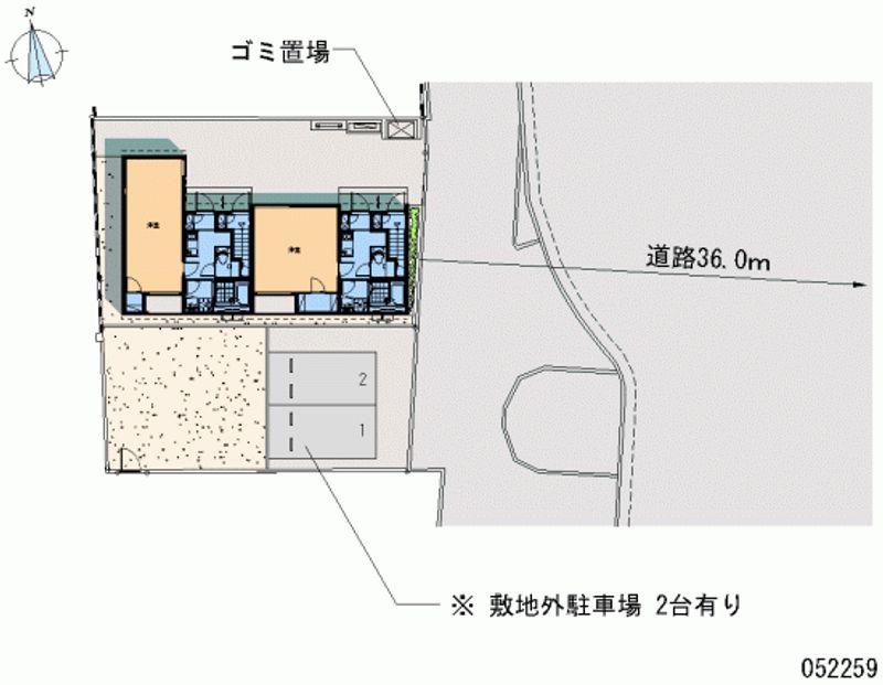 レオネクストエスペランサ 区画図
