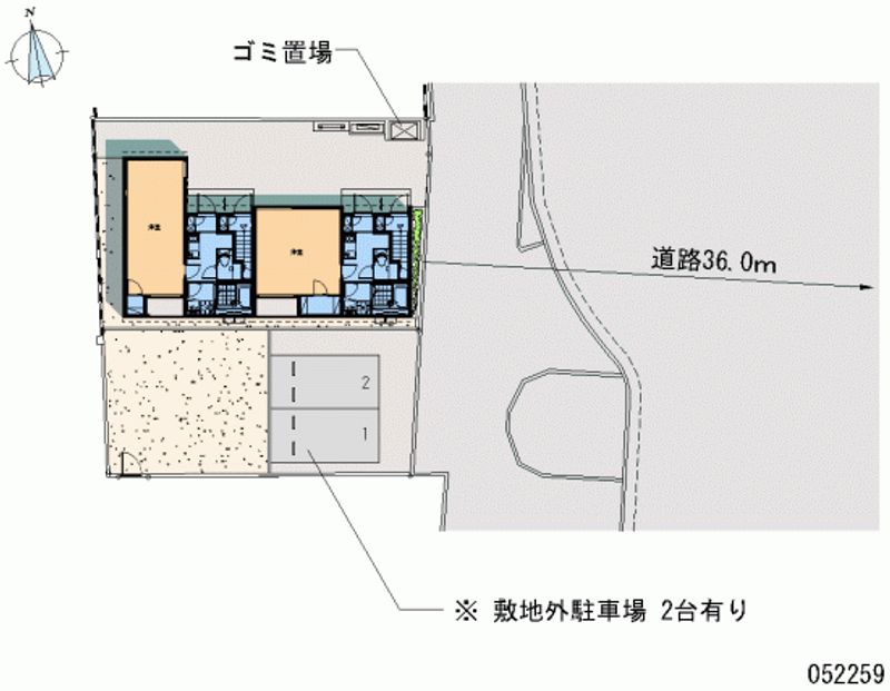 レオネクストエスペランサ 月極駐車場