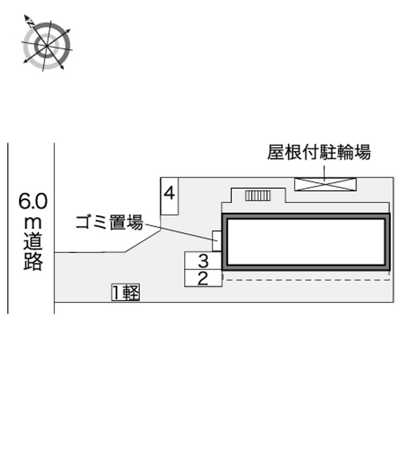 レオパレスグランパ　マロン 配置図