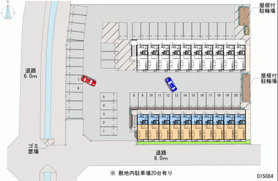 15084 Monthly parking lot