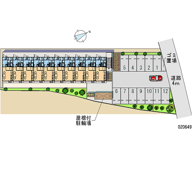 20649 Monthly parking lot