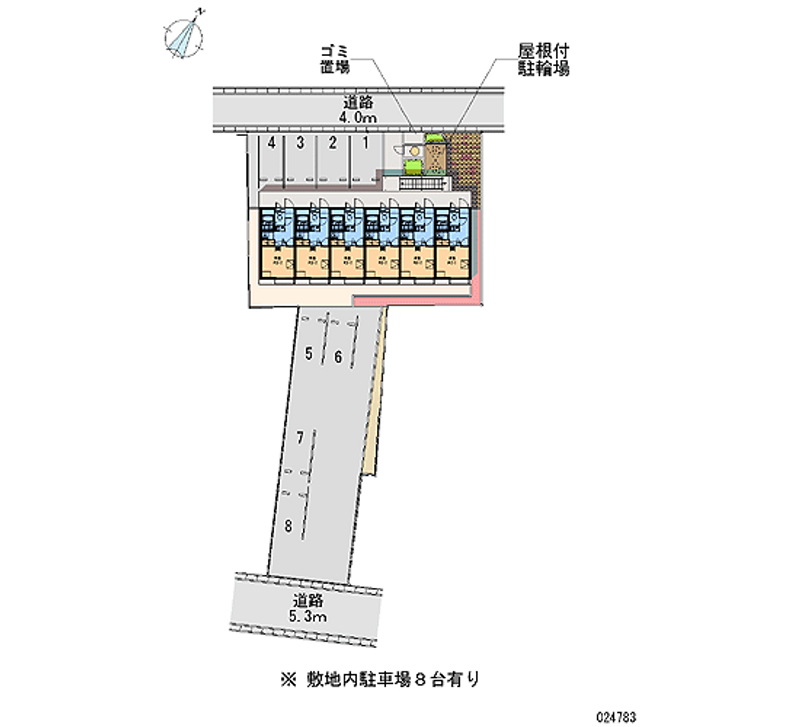 24783月租停车场