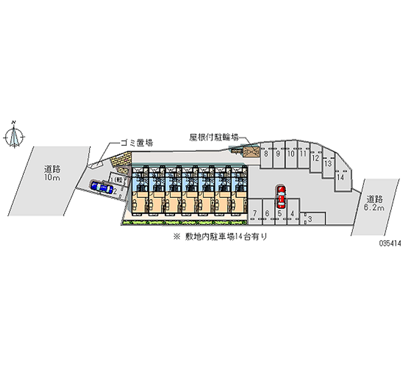 35414 bãi đậu xe hàng tháng