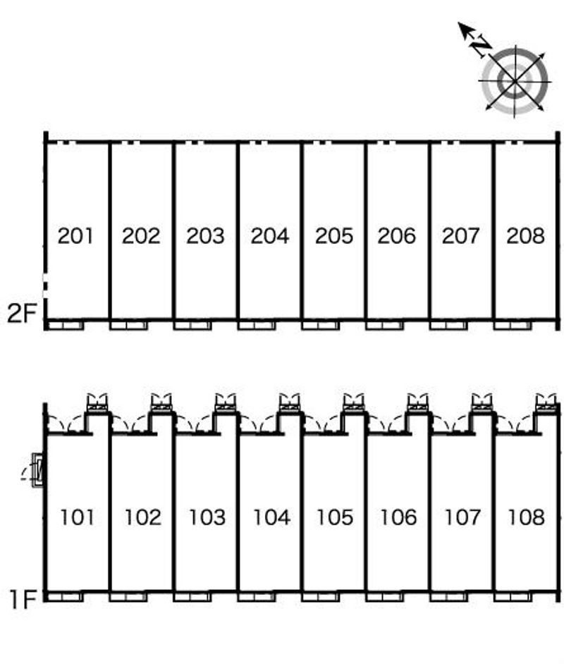 レオネクストＧｒｏｏｖｅｒⅡ 間取配置図