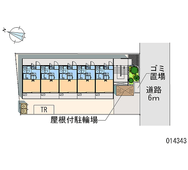 レオパレスカトレア 月極駐車場