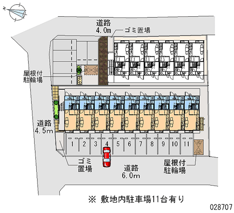 28707月租停車場