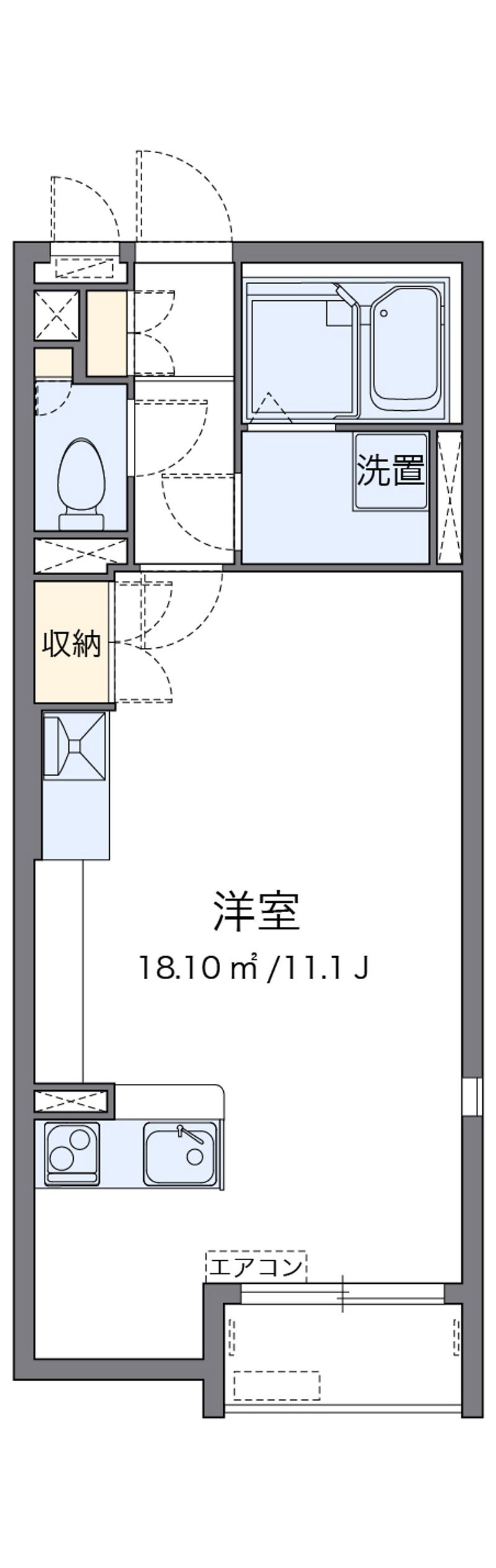 ミランダエアフォルク 間取図