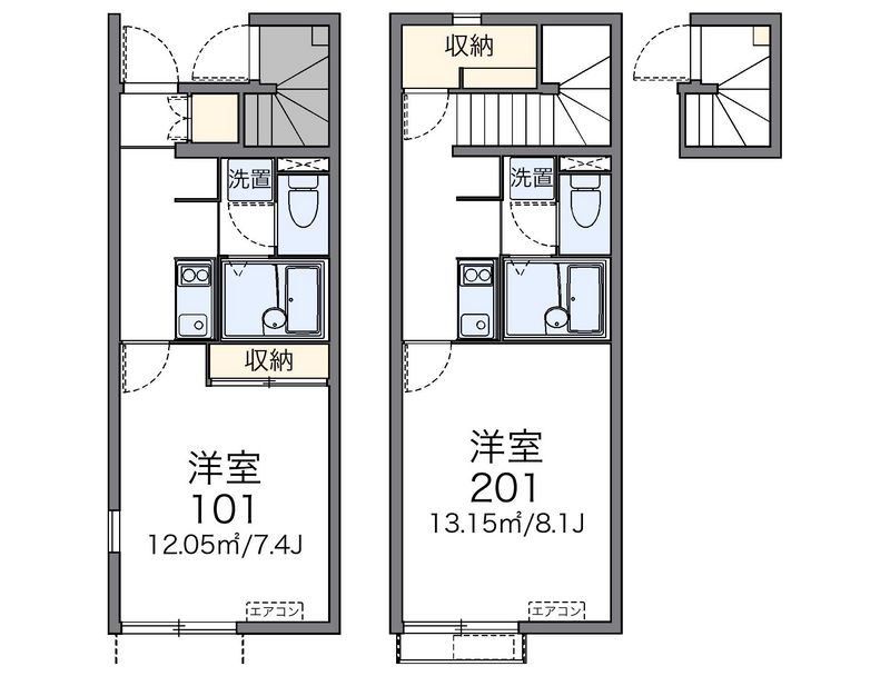 レオネクストウリュウ 間取図