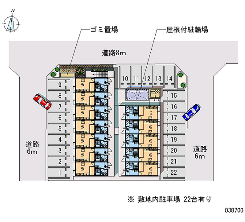 レオパレスＬｅ　リュクス 月極駐車場