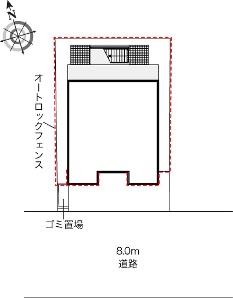 レオパレスアネックス 配置図