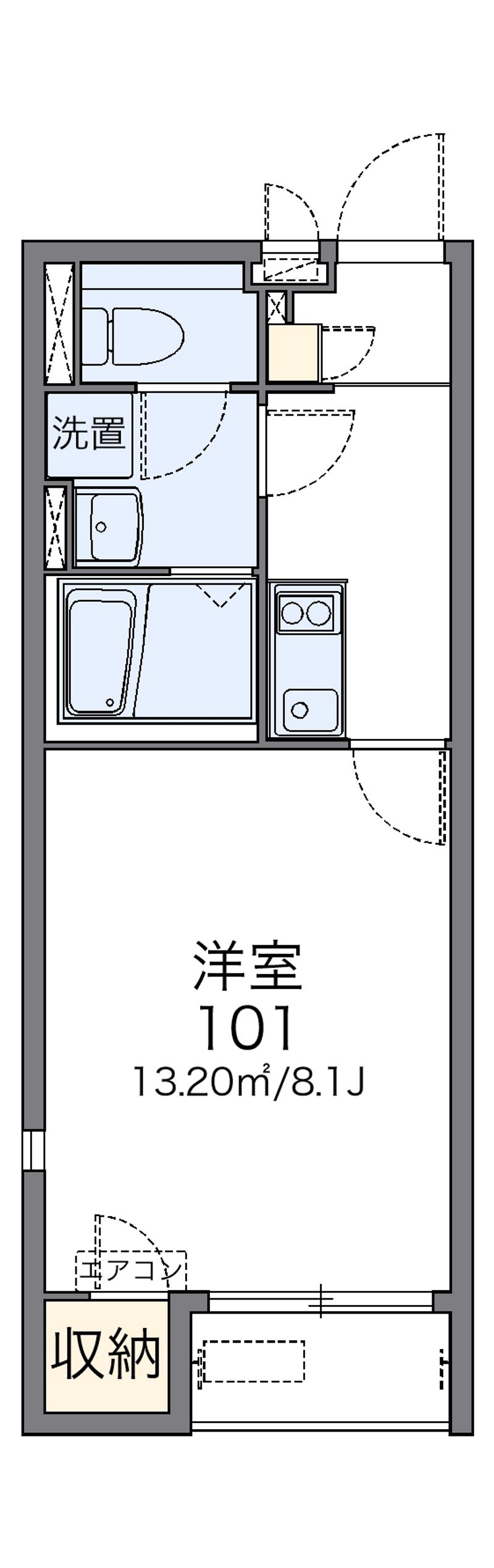 レオネクストヴァンベール 間取図