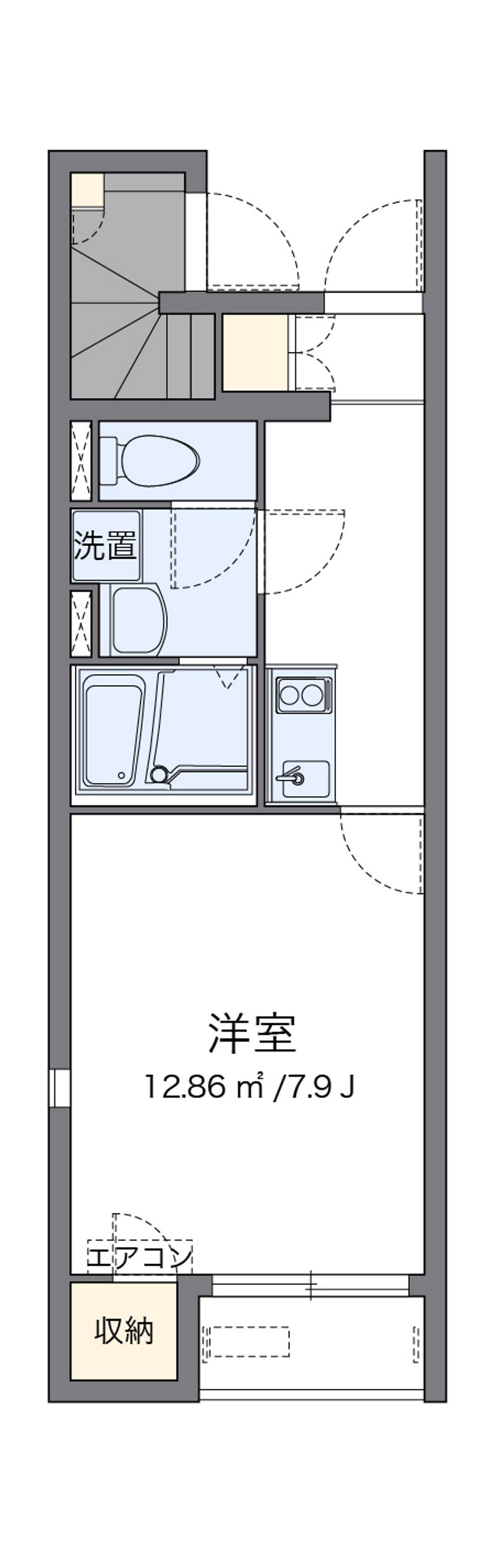レオネクストわがや 間取図