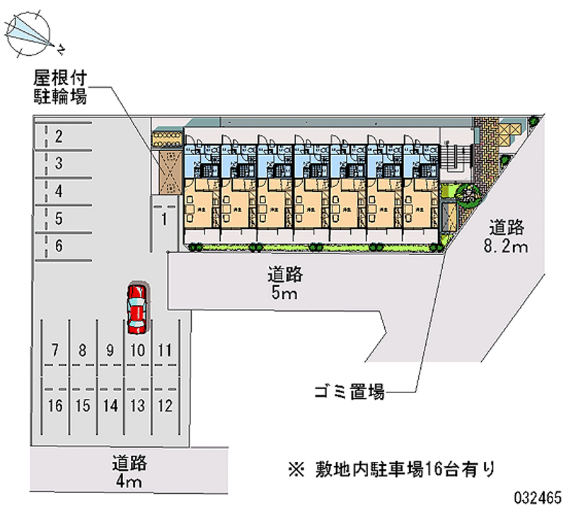 レオパレスＳｅｒａＶｙｓ 月極駐車場