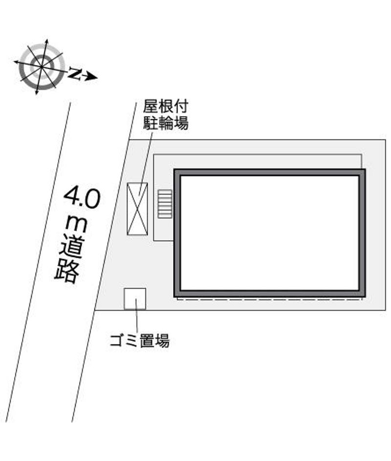 レオパレススウィング湘南 配置図