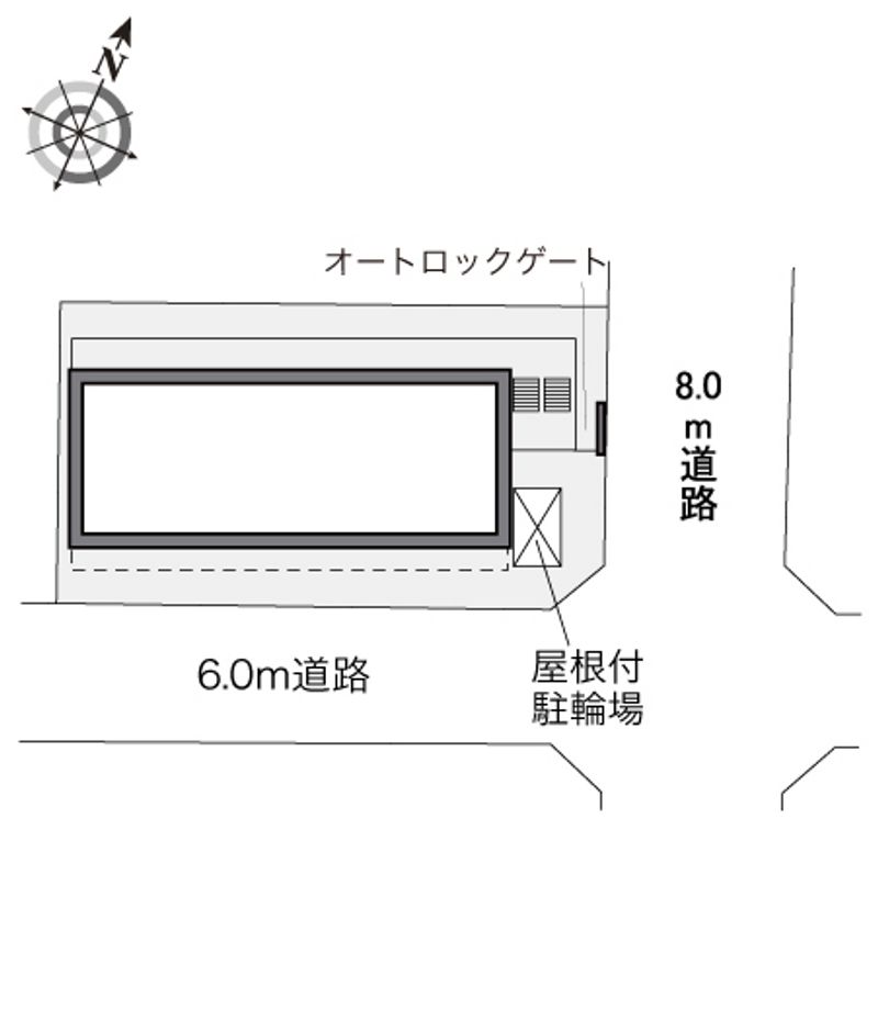 レオパレス皐月 配置図