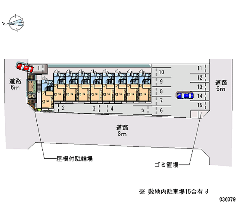 36079 Monthly parking lot