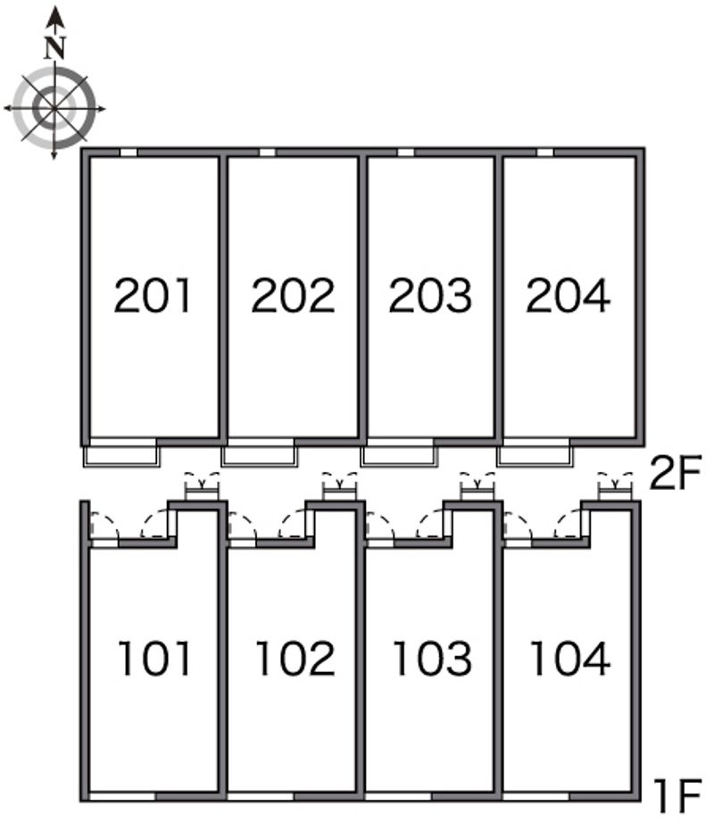 レオネクストラ　エトワール 間取り配置図