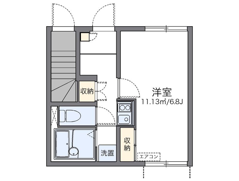 レオネクストライクス豊島園 間取図