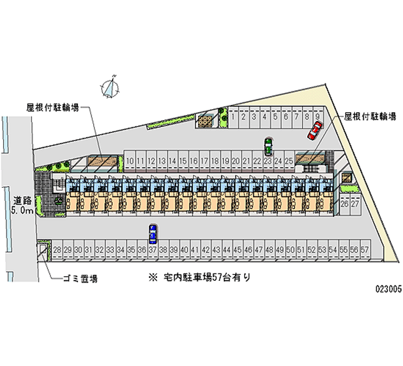 23005月租停车场