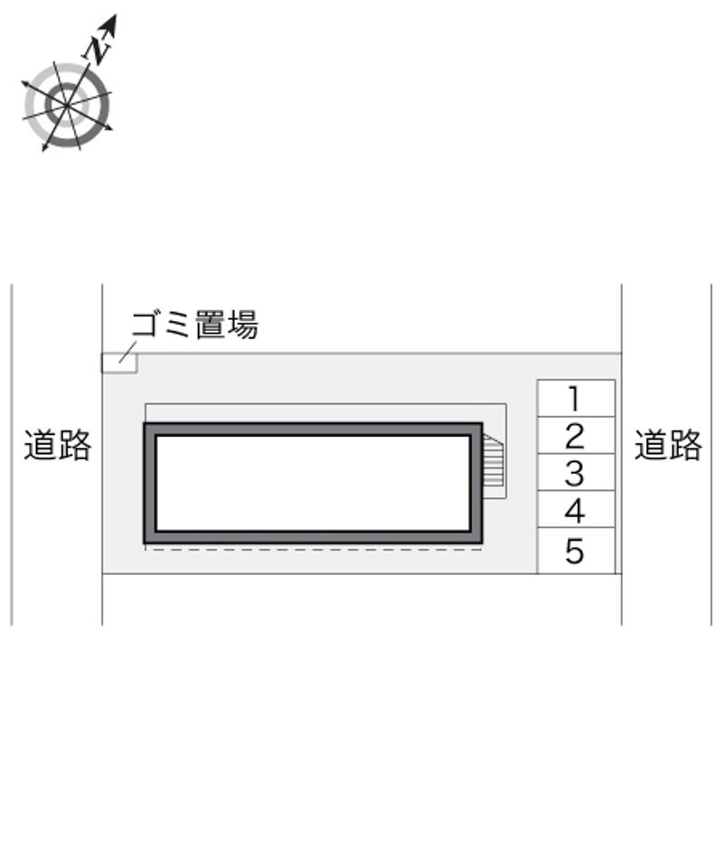 レオパレスハーモニー 配置図
