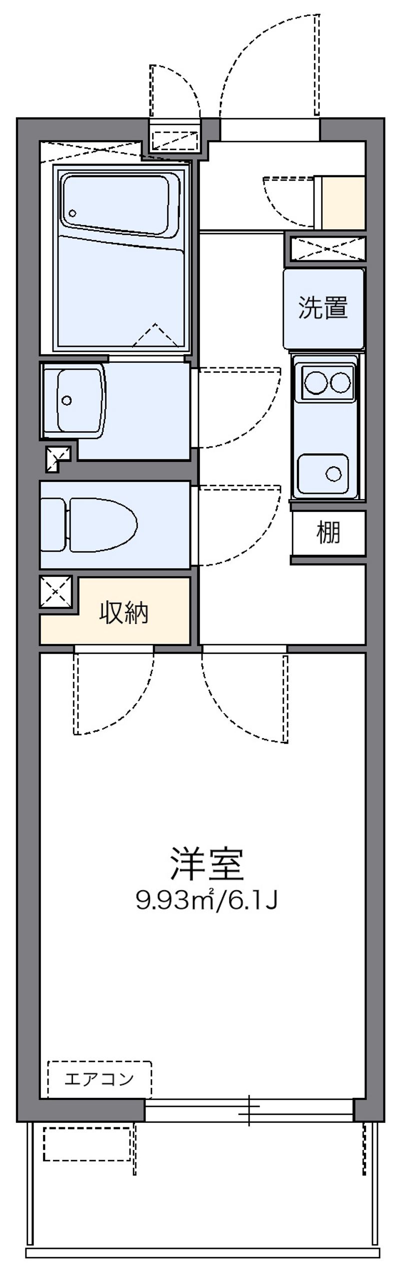 レオネクストユーポート　大宮 間取図