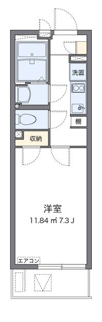 クレイノヴィクトワールＳＤＫ 間取り図