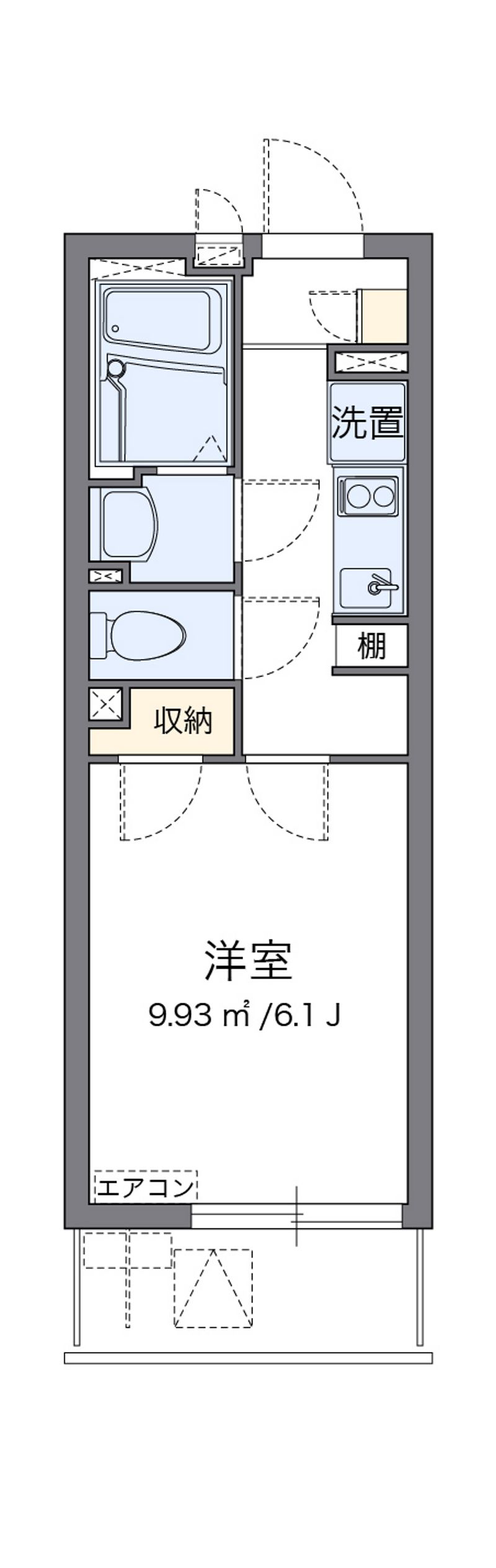 クレイノアンジュ 間取図