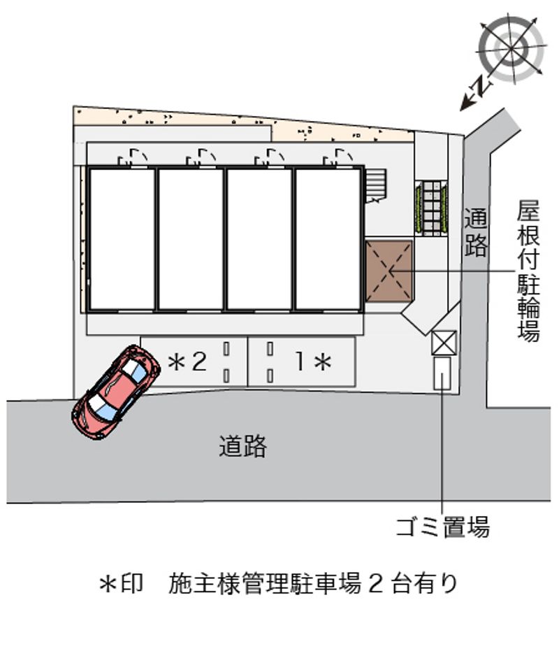 レオネクストＣＯＺＹ 配置図