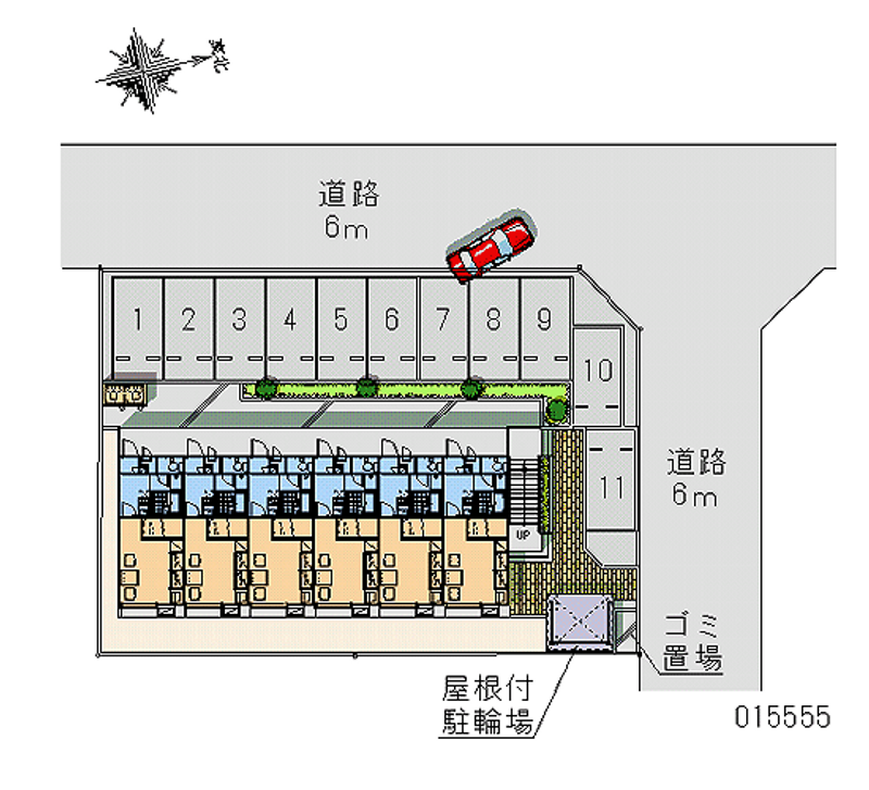 15555 bãi đậu xe hàng tháng