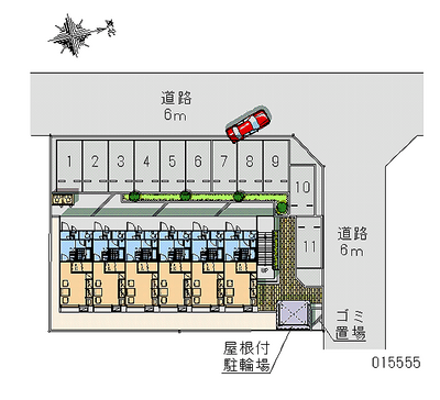 15555 Monthly parking lot