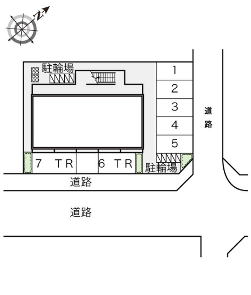 レオパレス播磨Ⅱ 配置図
