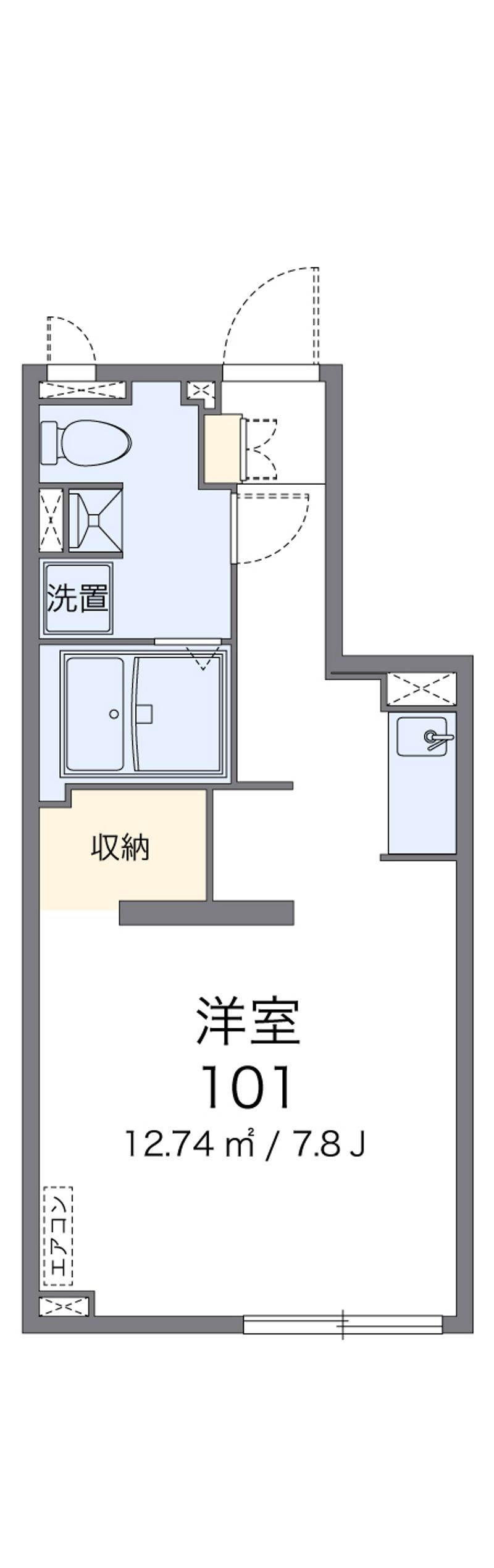 アルクＡｕ　Ｓｏｌｅｉｌ 間取り