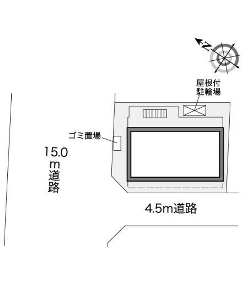 レオパレス七国館 配置図
