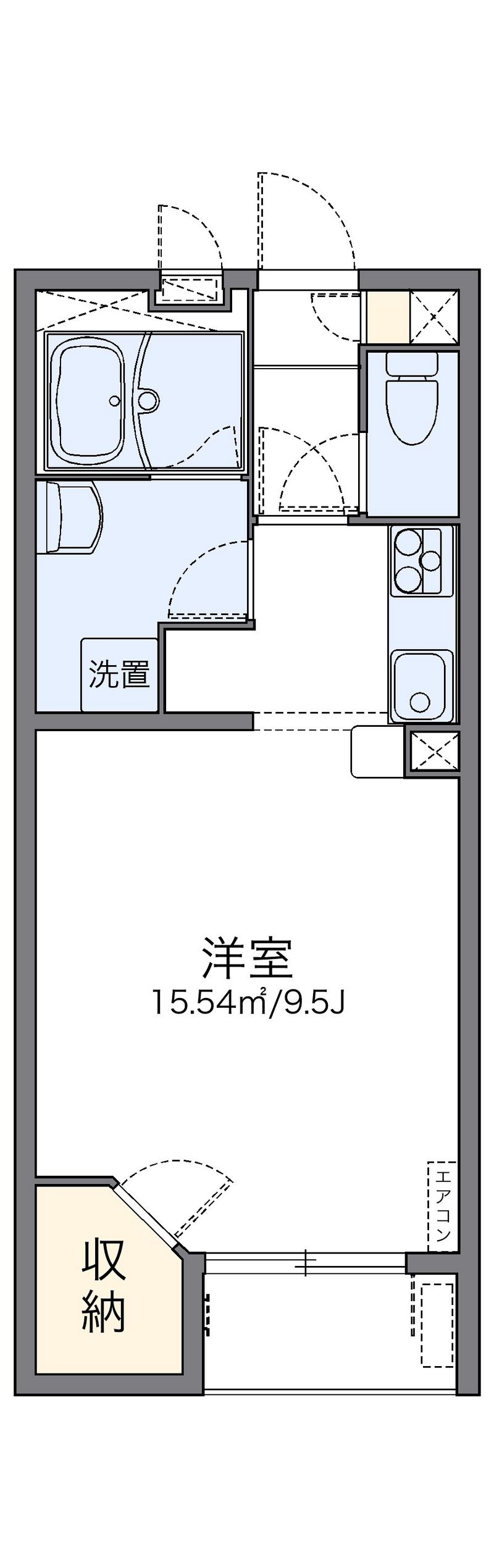 レオネクストブランジール森 間取図
