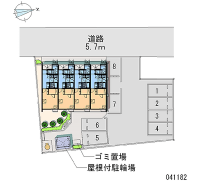 41182 Monthly parking lot