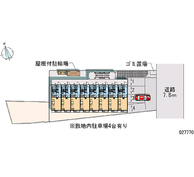 27770月租停车场