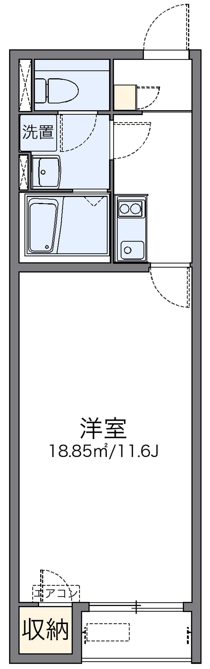 レオネクスト碧 間取図