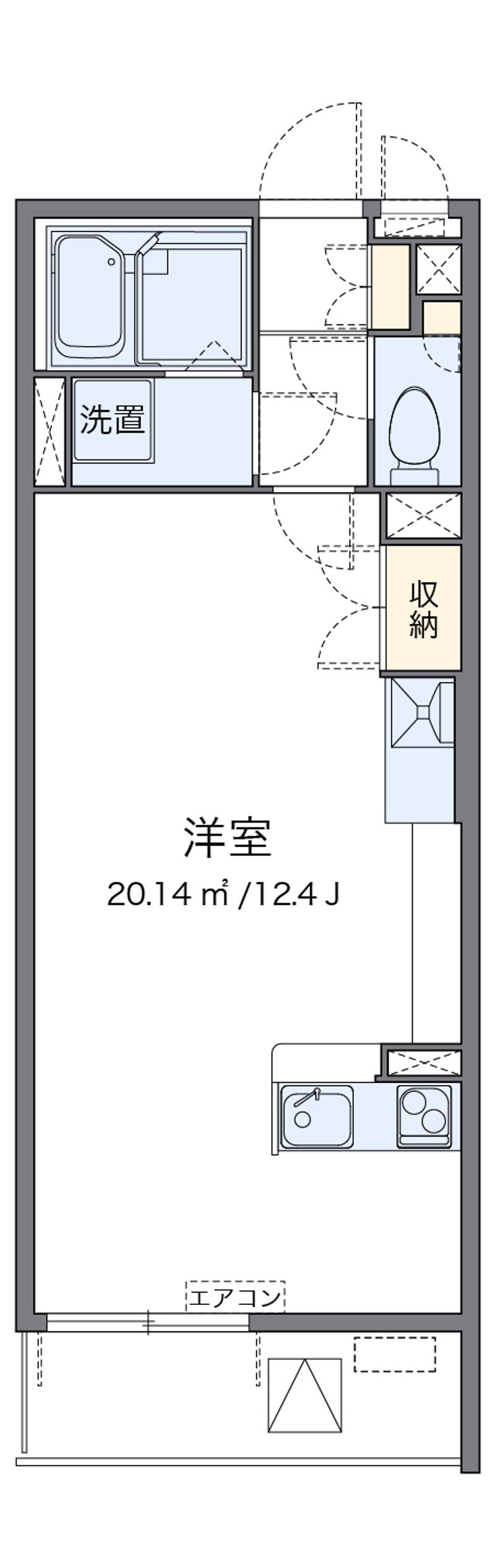 レオネクストラベンダー 間取図
