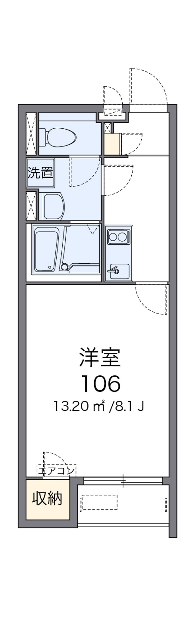 クレイノバンブー　グローブ 間取り
