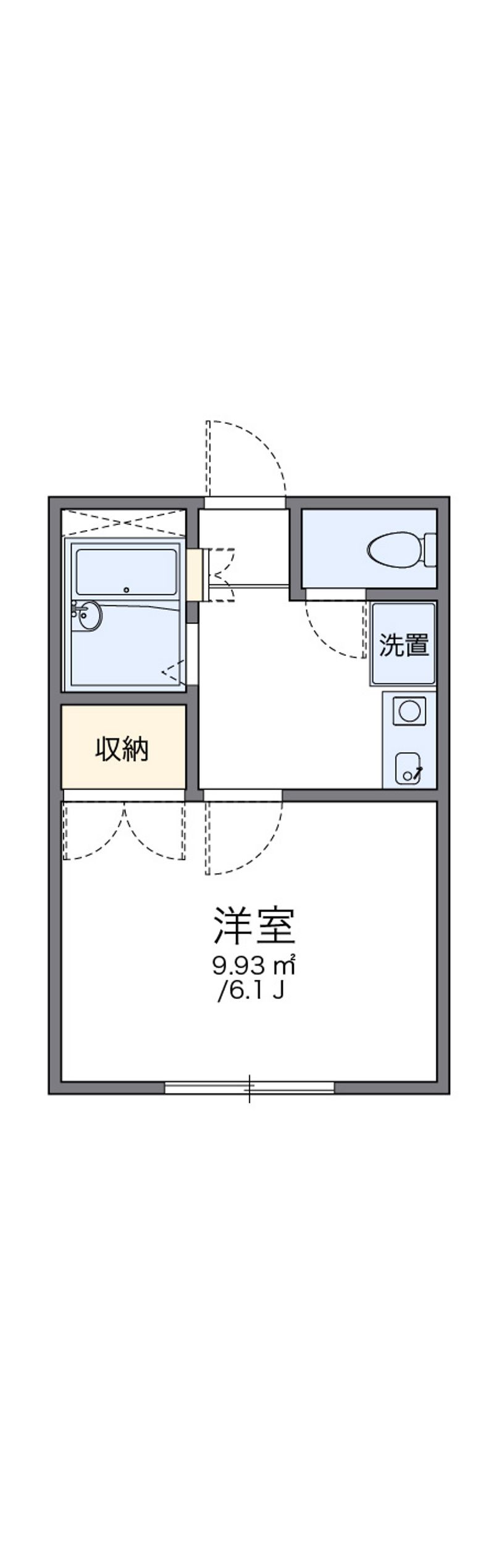 レオパレスＳｏｕｔｈＣｏｕｒｔ 間取図