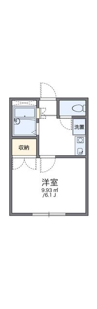 レオパレスＳｏｕｔｈＣｏｕｒｔ 間取り図