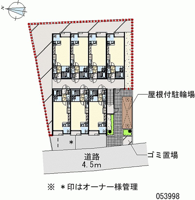 レオネクストコンフォート刀根山 区画図