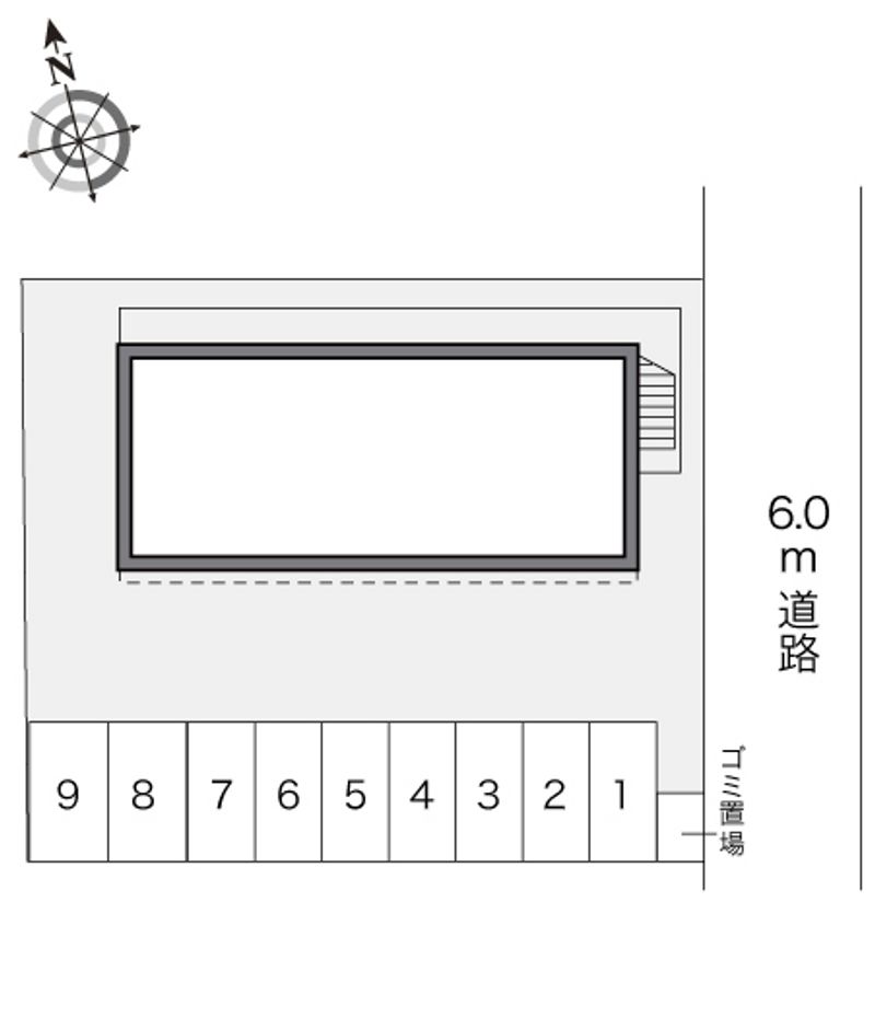 レオパレスプトゥリ 配置図